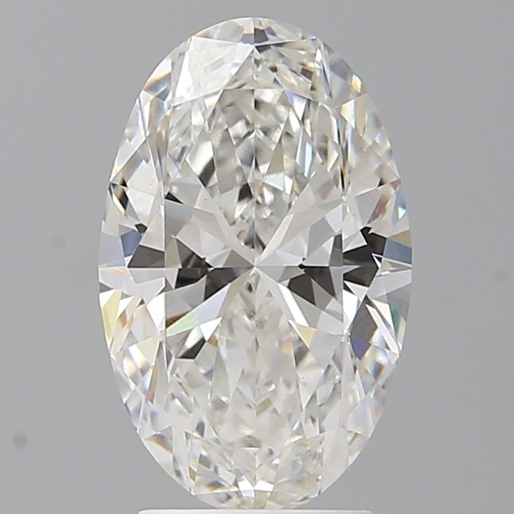 3.10 ct. oval Lab Grown Diamond front image