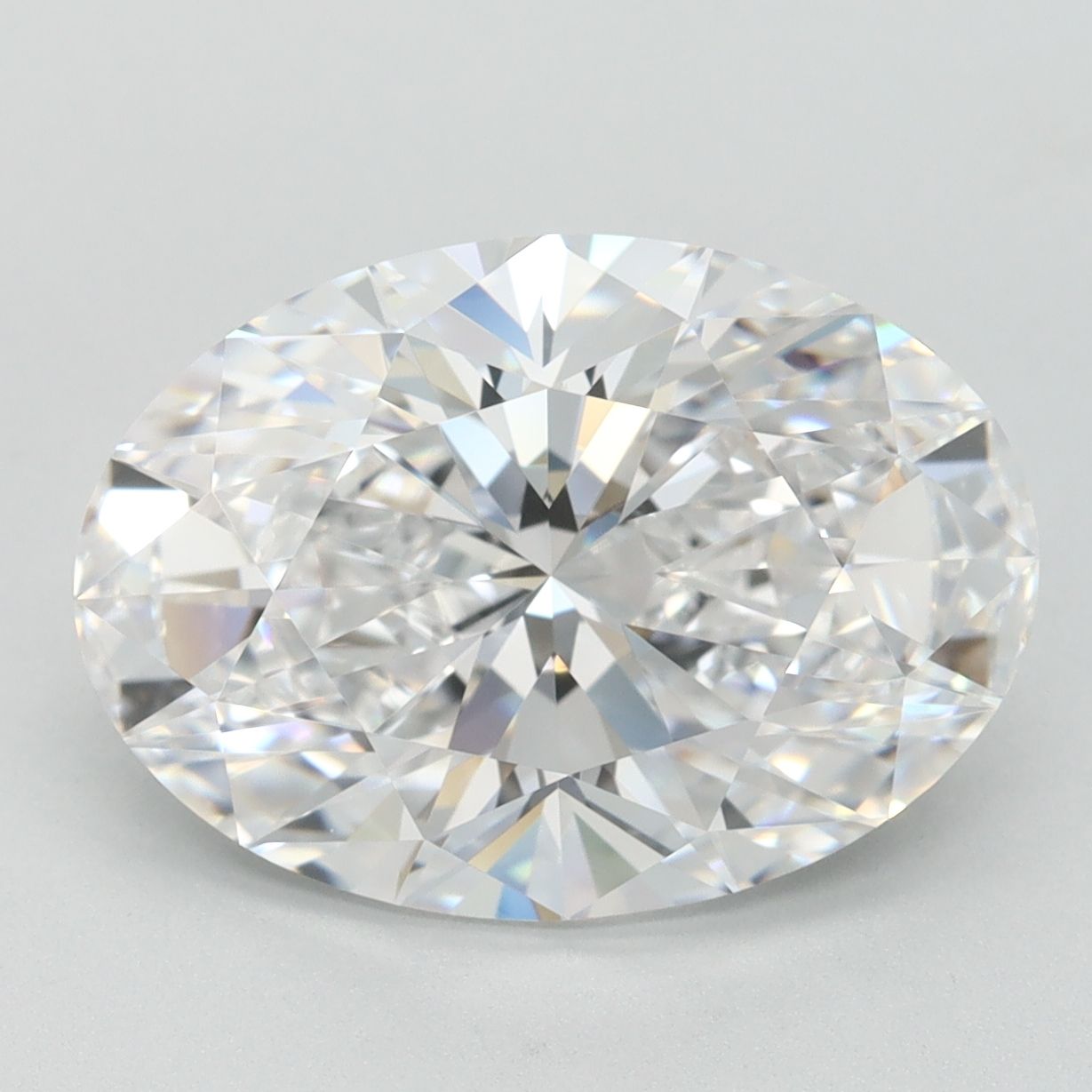 4.13 ct. oval Lab Grown Diamond front image