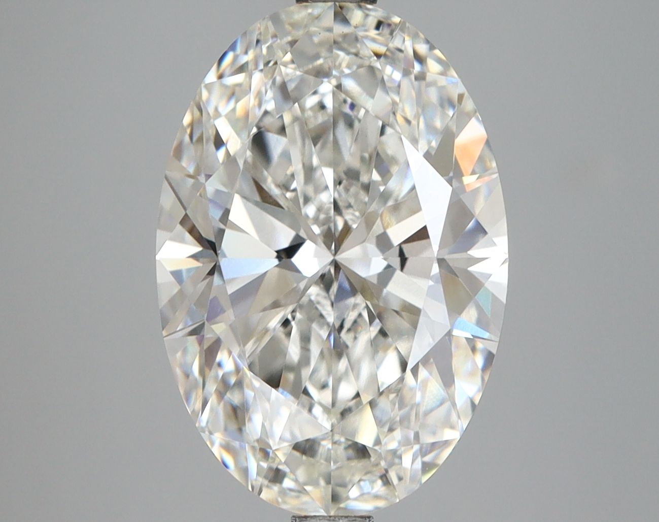 5.05 ct. oval Lab Grown Diamond front image