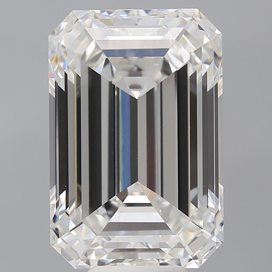 11.10 ct. emerald Lab Grown Diamond front image