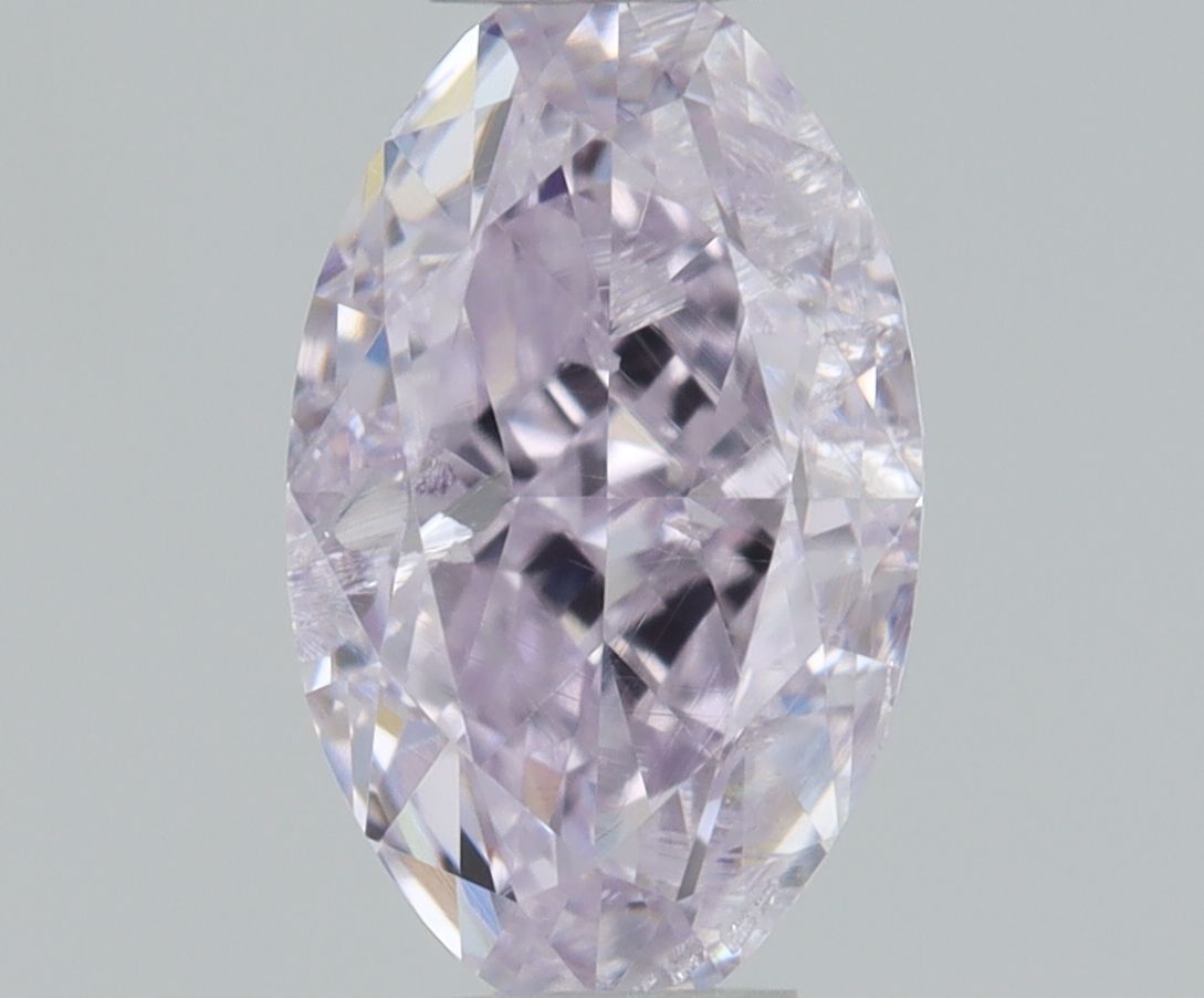 Diament 0.45 ct Fancy Light Purplish Pink/I2