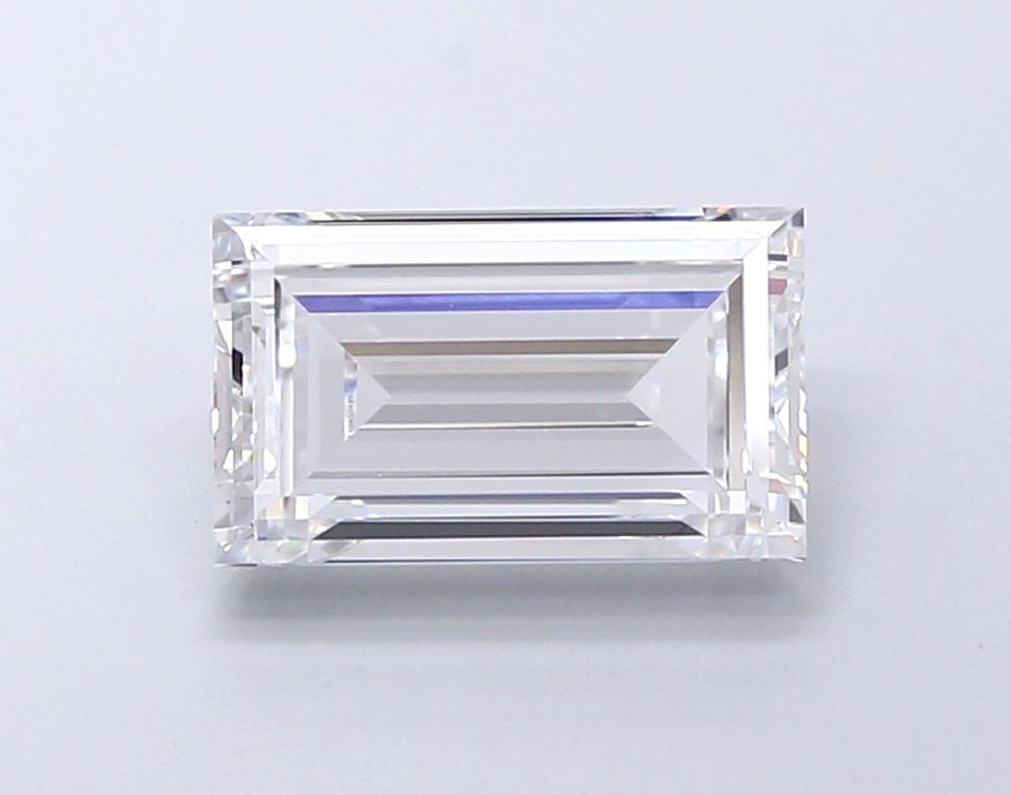 3.69 ct lab-grown Baguette Diamond
