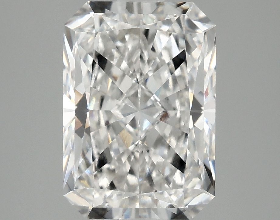 3.08 carat f VS2 EX Cut IGI radiant diamond