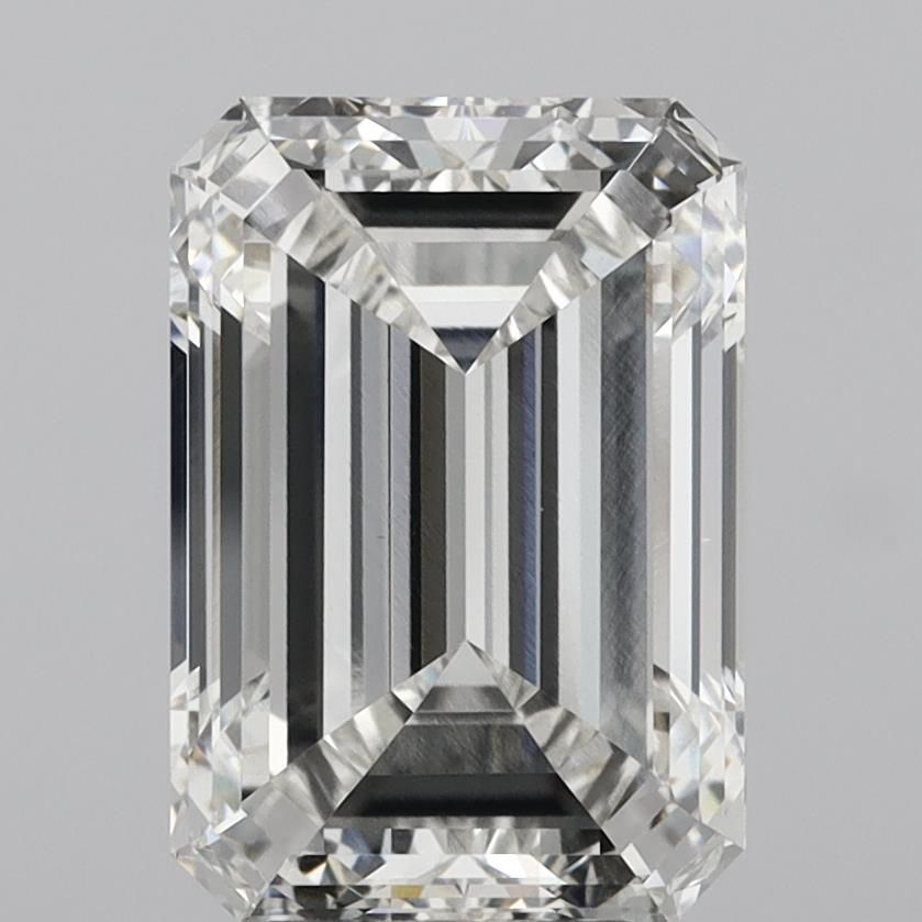8.03 ct. emerald Lab Grown Diamond front image