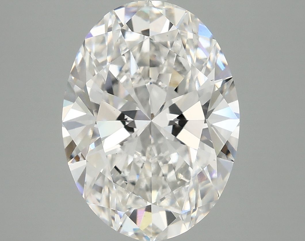 4.06 ct. oval Lab Grown Diamond front image