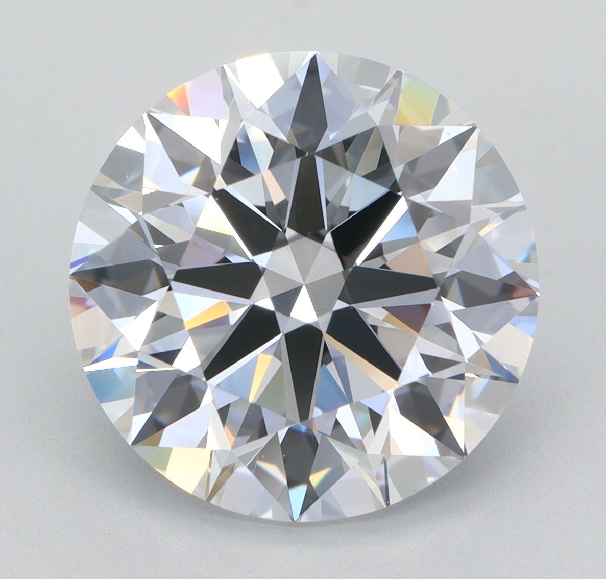 Diamant Rond 4.68 ct - Couleur D - Pureté VS2