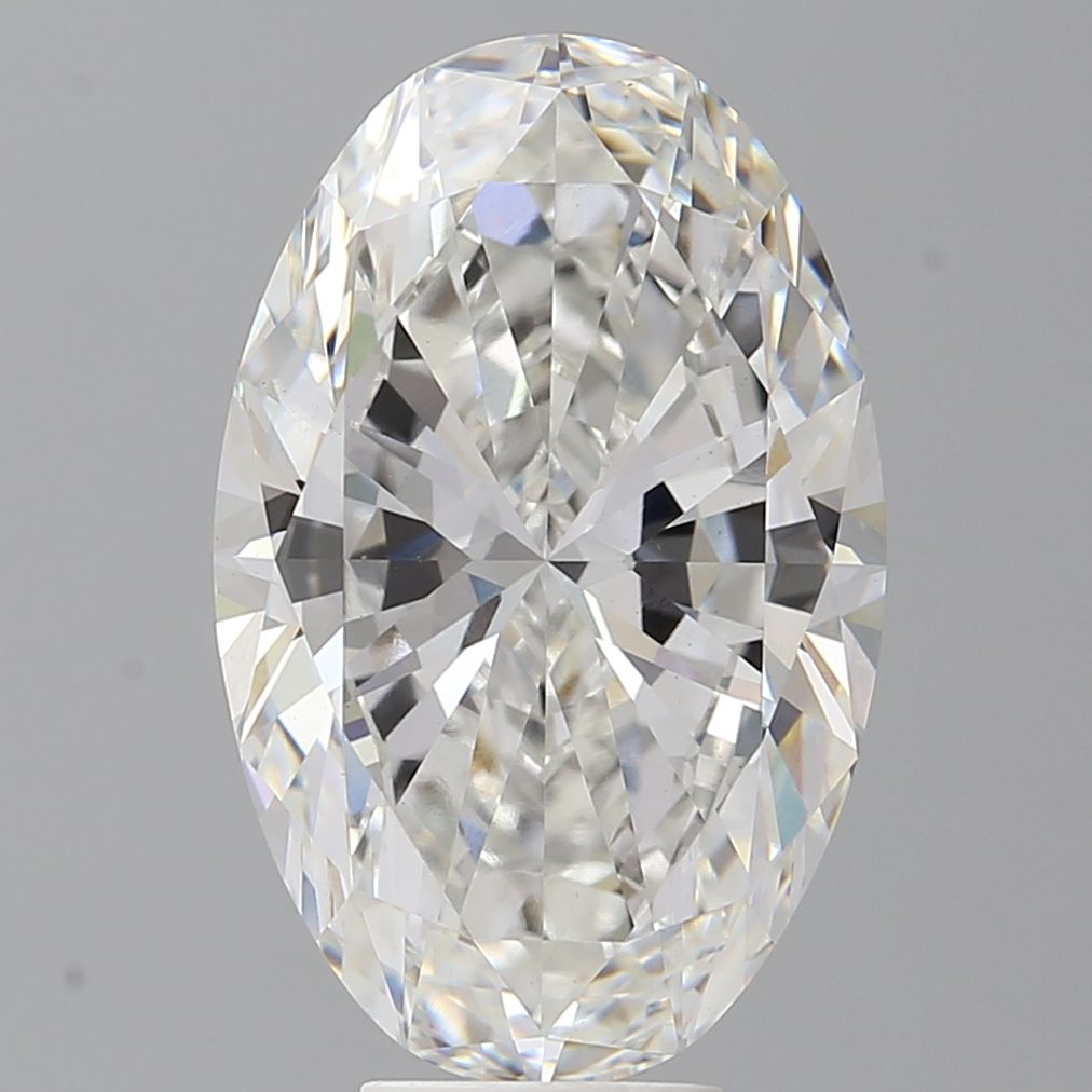 8.05 ct. oval Lab Grown Diamond front image