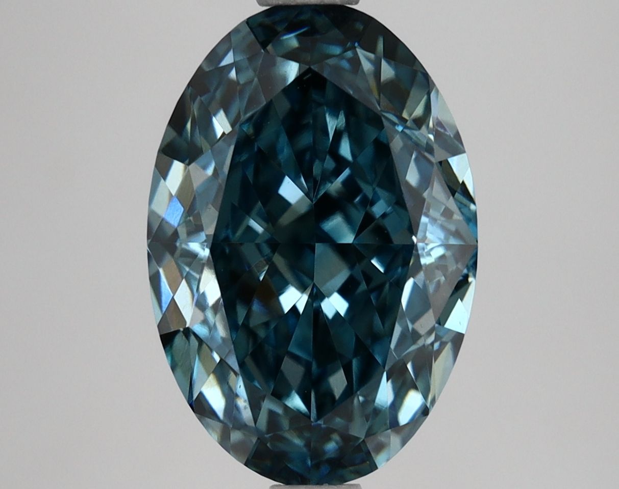 3.08 ct. oval Lab Grown Diamond front image