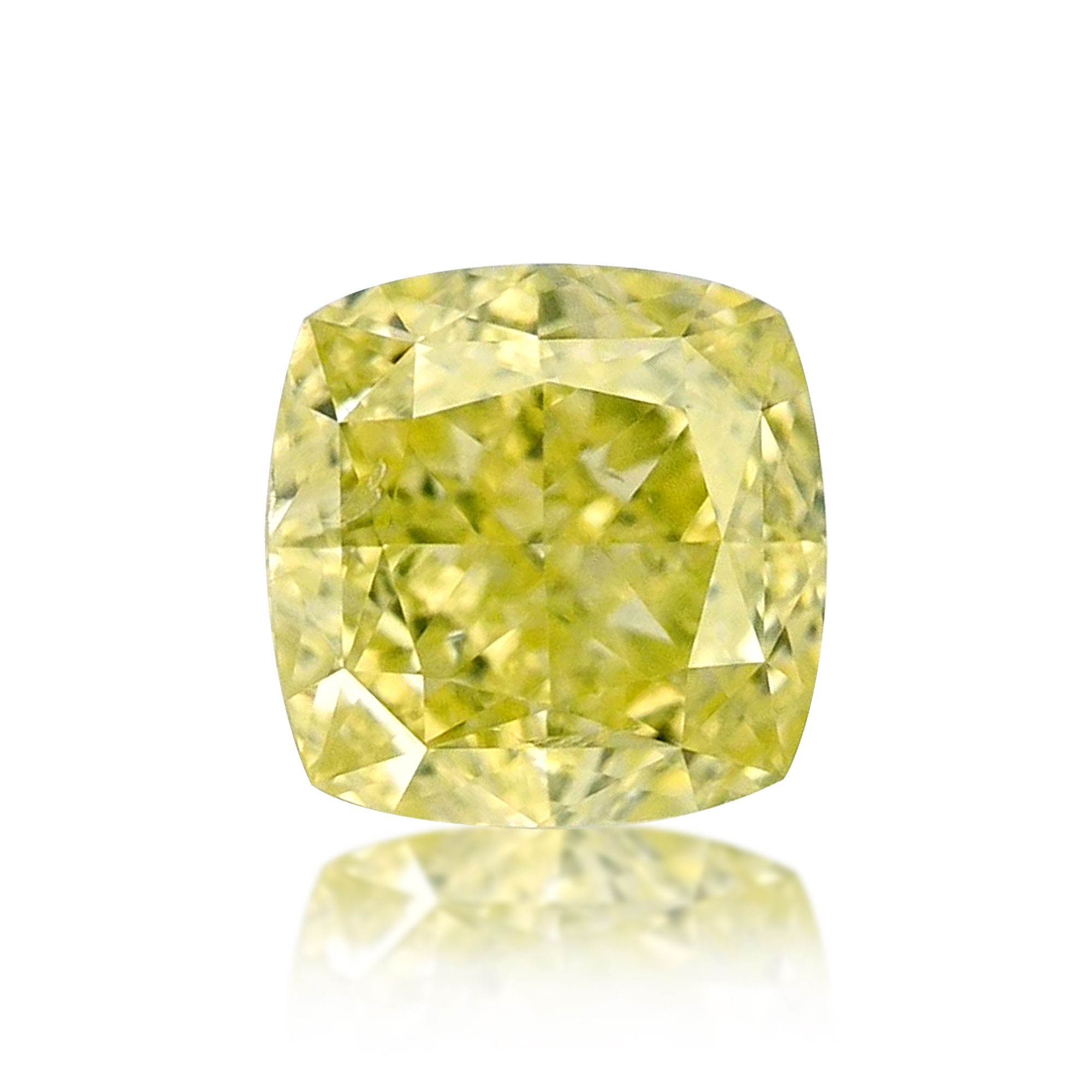 Diament 0.52 ct Fancy Yellow/SI1