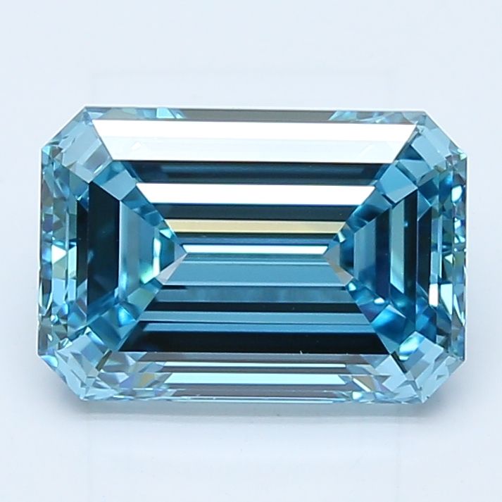 3.10 ct. emerald Lab Grown Diamond front image