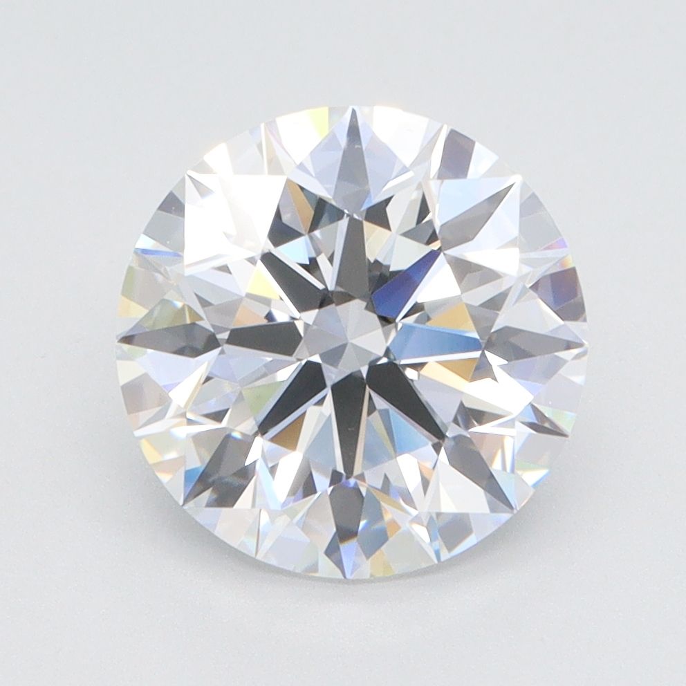 Diamant Rond 3.02 ct - Couleur D - Pureté VVS2