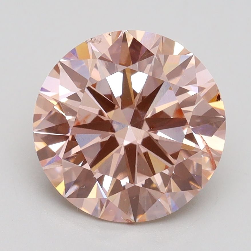 2.70 ct. round Lab Grown Diamond front image
