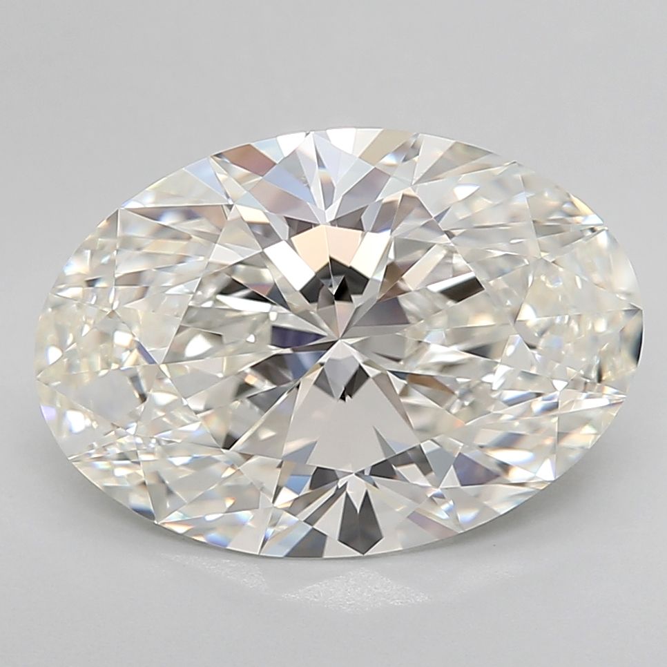 5.81 ct. oval Lab Grown Diamond front image