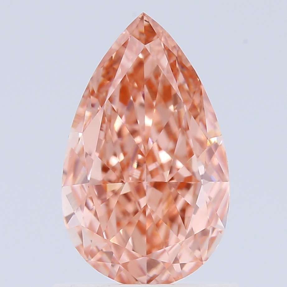 1.0 CT Fancy Vivid Pink PEAR
