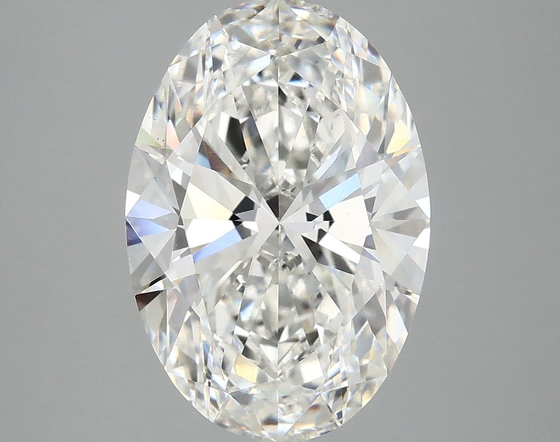 3.91 ct. oval Lab Grown Diamond front image