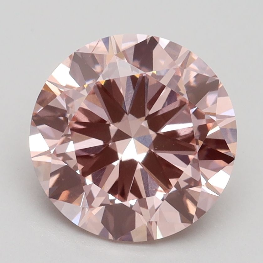 2.50 ct. round Lab Grown Diamond front image