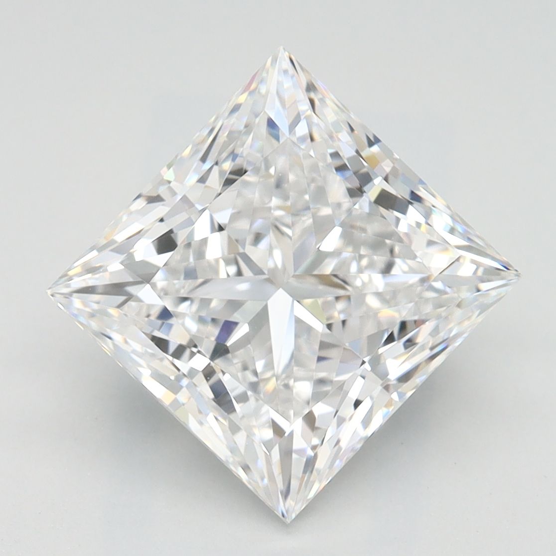 3.46 ct. princess Lab Grown Diamond front image