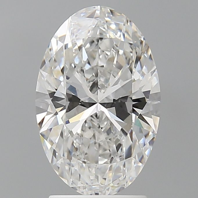 2.60 ct. oval Lab Grown Diamond front image