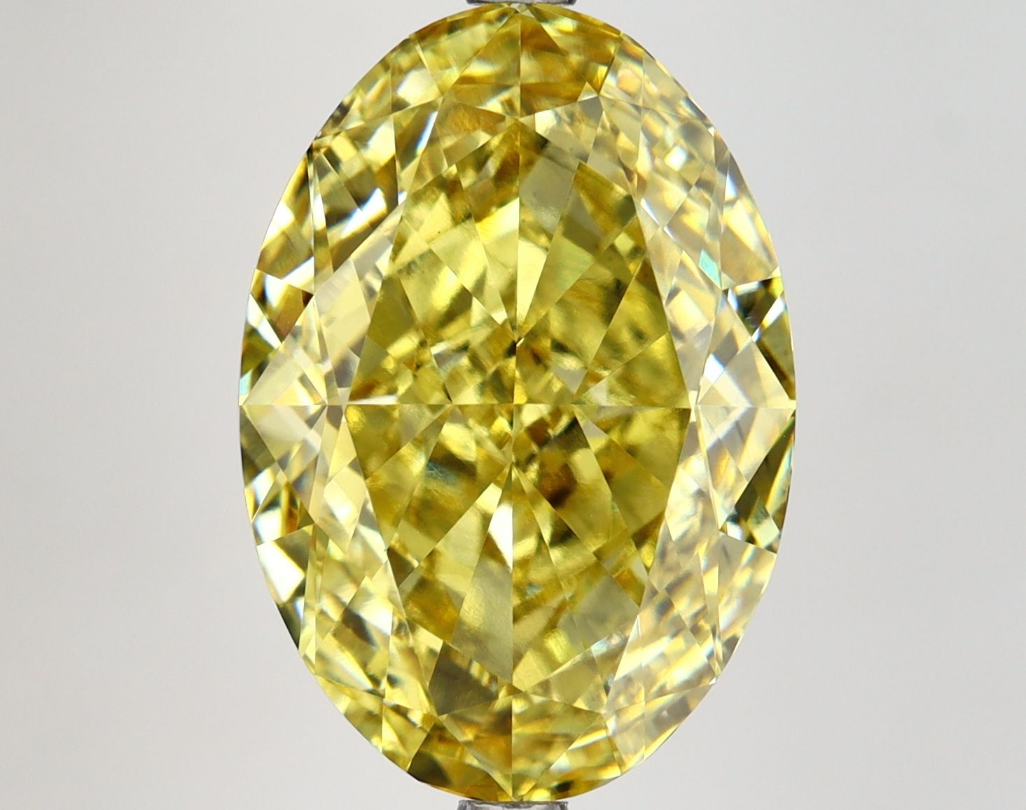 9.12 ct. oval Lab Grown Diamond front image