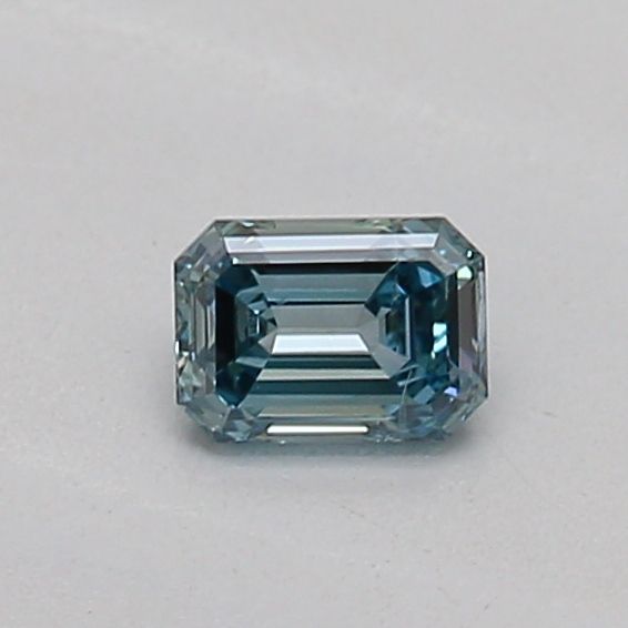 0.16 CT Fancy Vivid Green Blue EMERALD