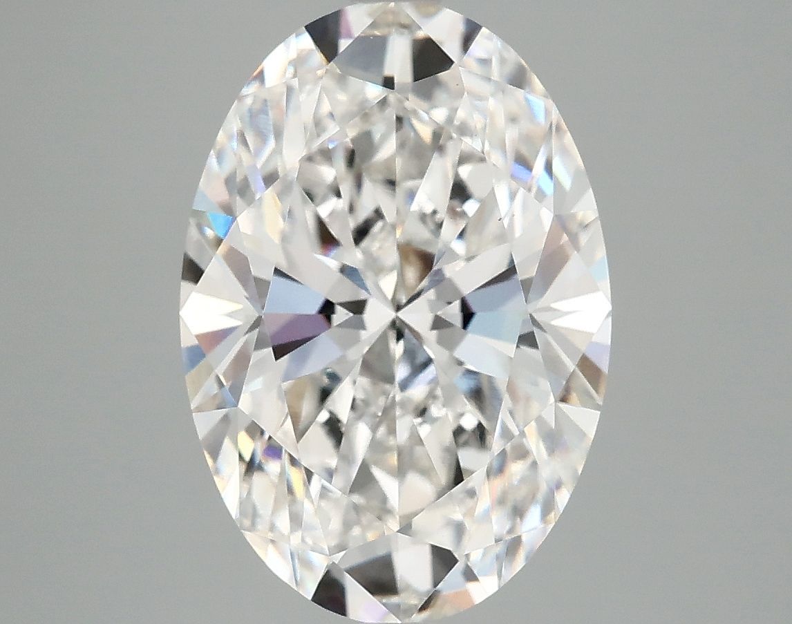 5.09 ct. oval Lab Grown Diamond front image