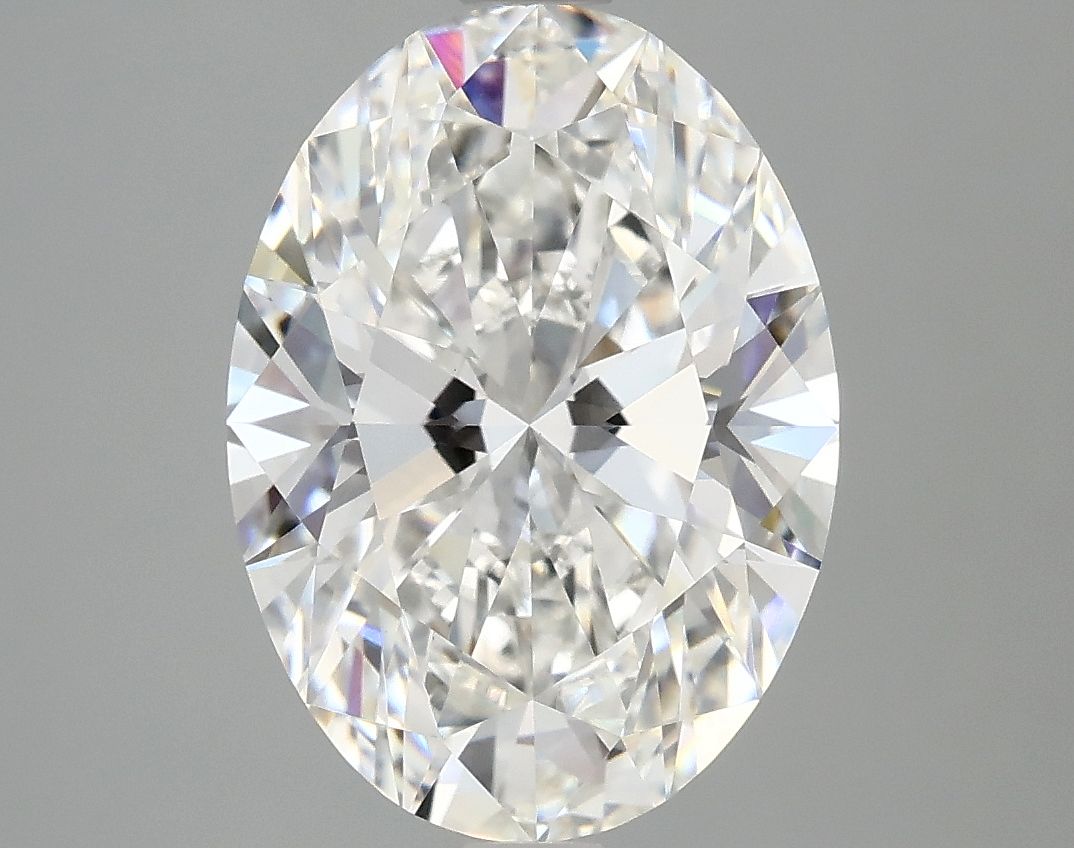 4.06 ct. oval Lab Grown Diamond front image
