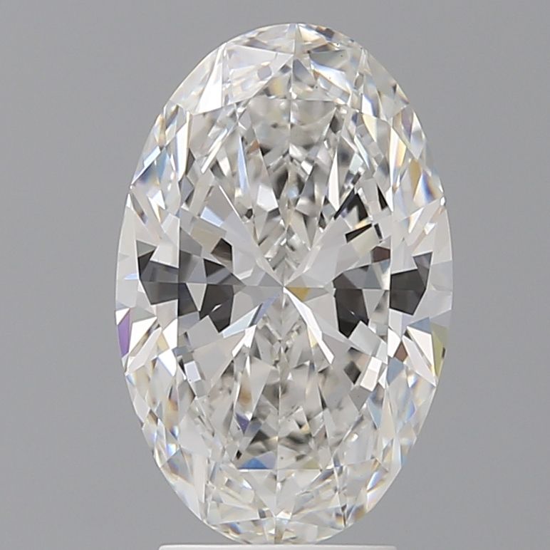3.55 ct. oval Lab Grown Diamond front image
