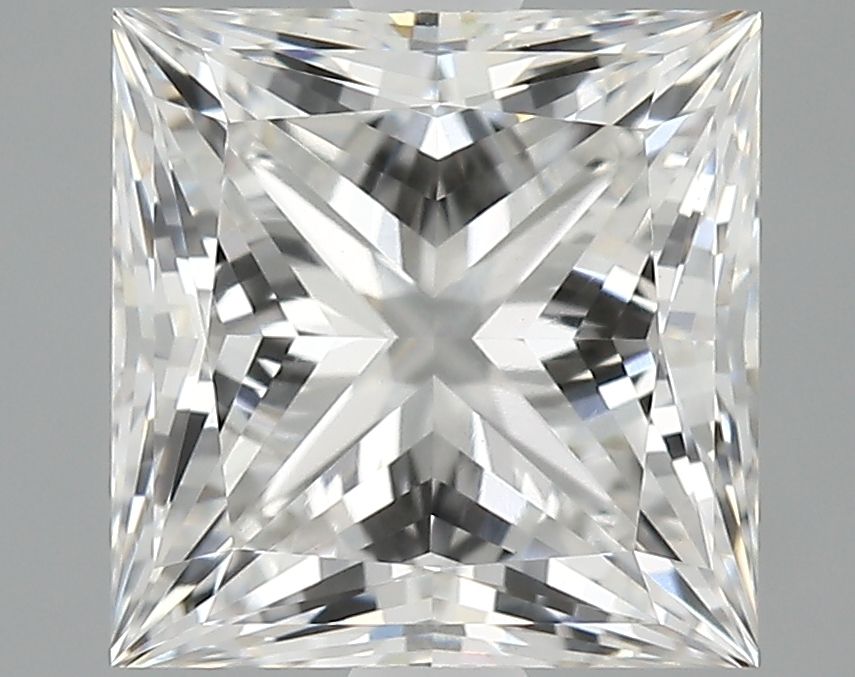 2.10 ct. princess Lab Grown Diamond front image