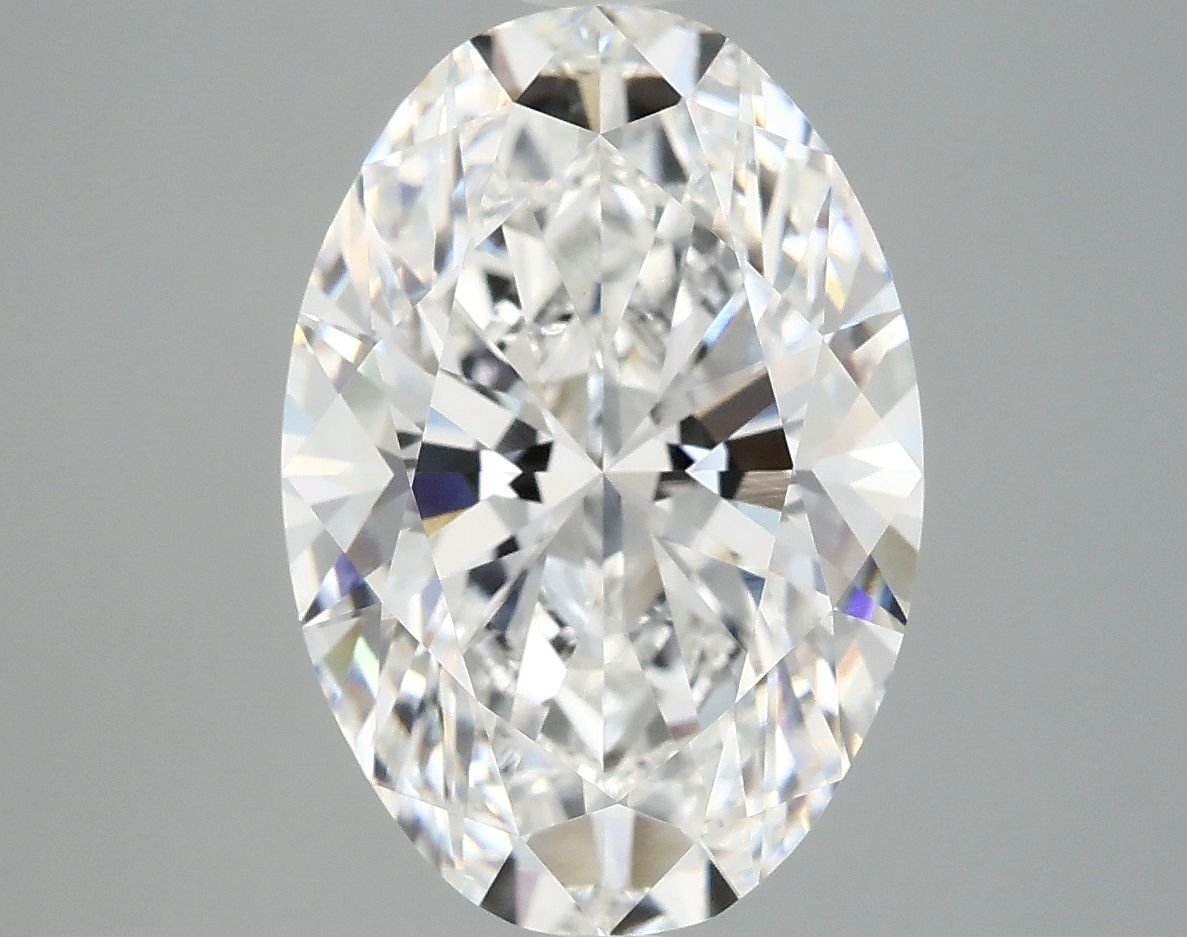 5.08 ct. oval Lab Grown Diamond front image