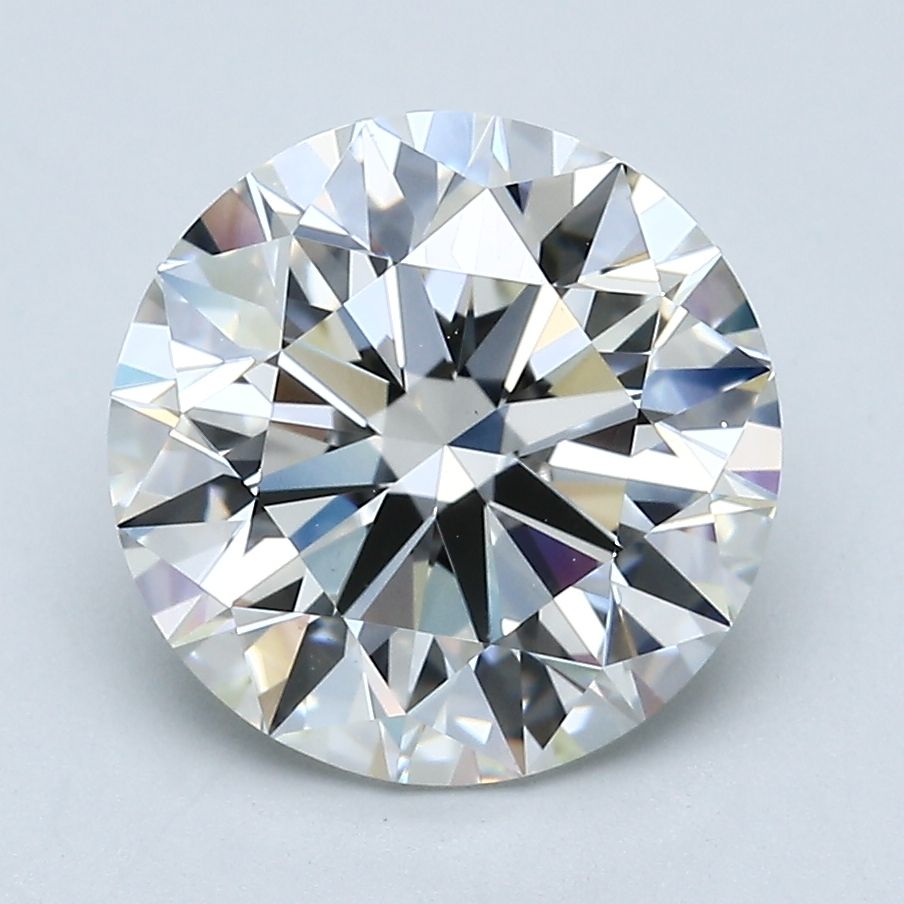 3.89 ct Round diamond