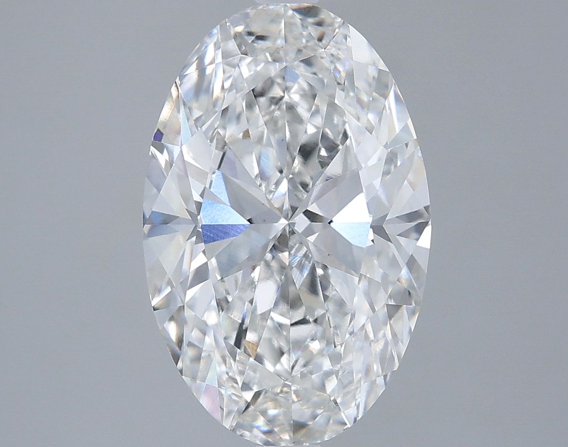 3.71 ct. oval Lab Grown Diamond front image