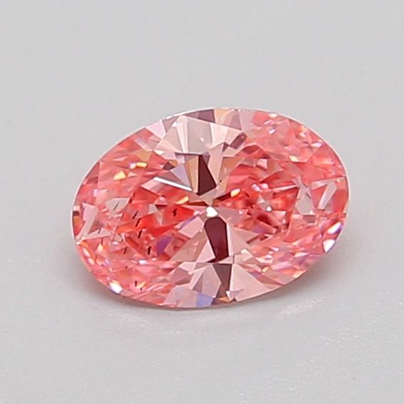 0.52 CT Fancy Vivid Pink OVAL