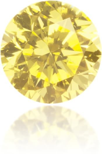 Diament 0.55 ct Fancy Intense Yellow/SI1