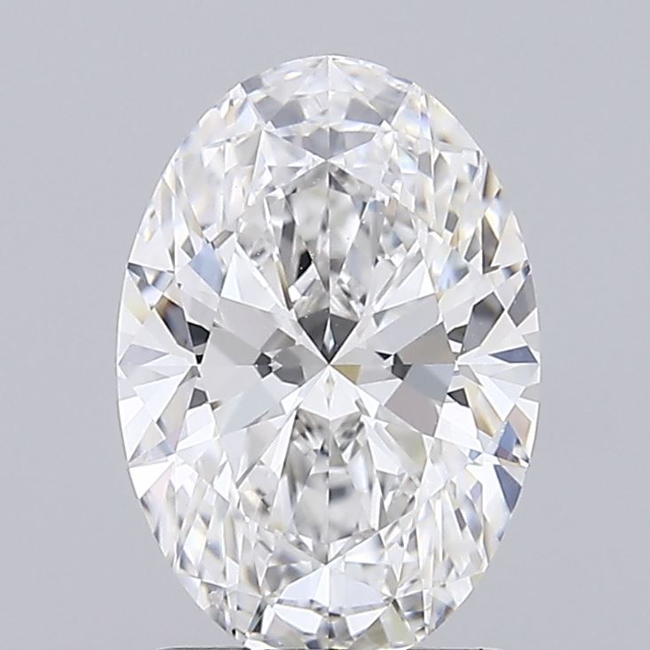 2.01 ct. oval Lab Grown Diamond front image