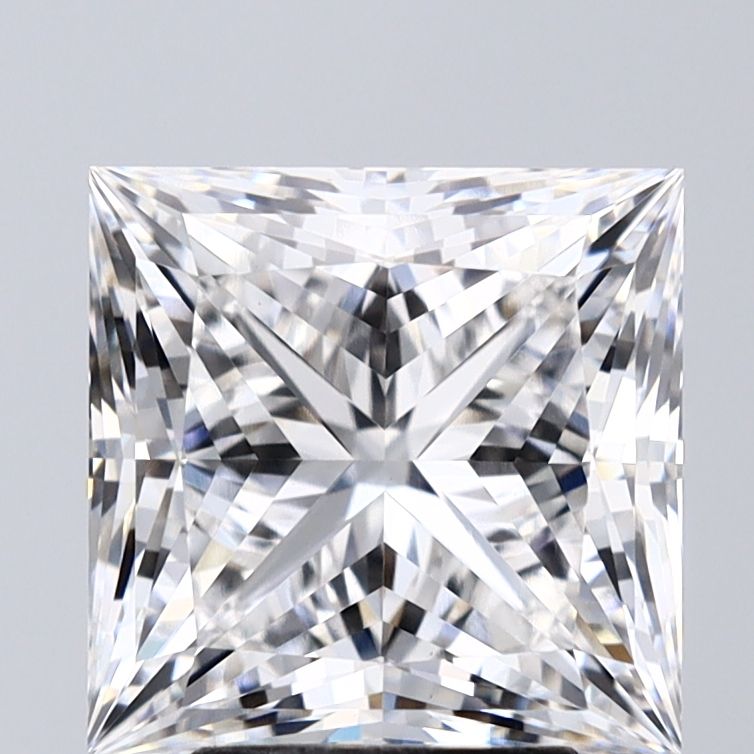 4.10 ct. princess Lab Grown Diamond front image