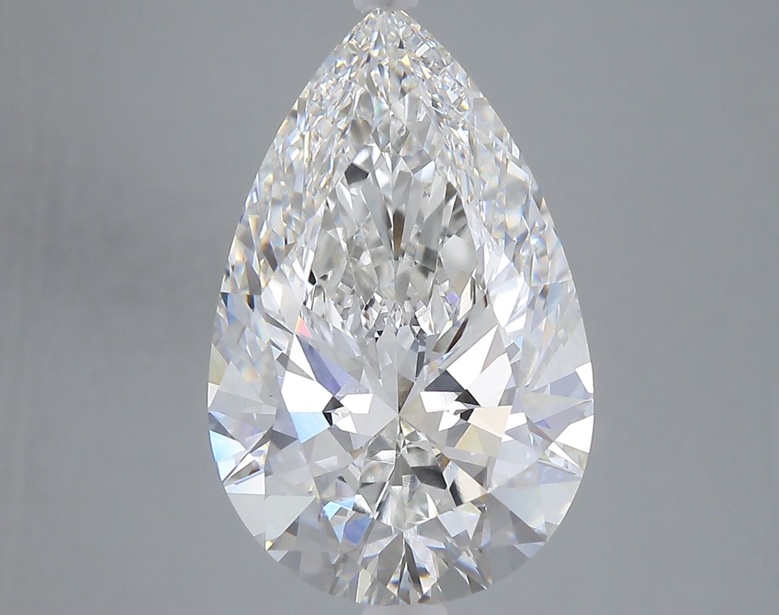 8.08 ct. pear Lab Grown Diamond front image
