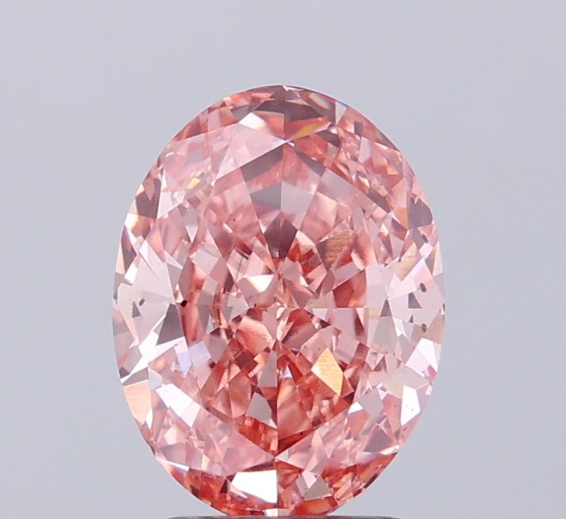 2.74 ct. oval Lab Grown Diamond front image
