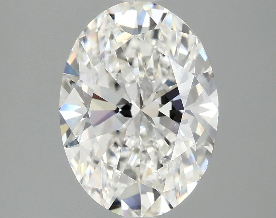 2.87 ct. oval Lab Grown Diamond front image
