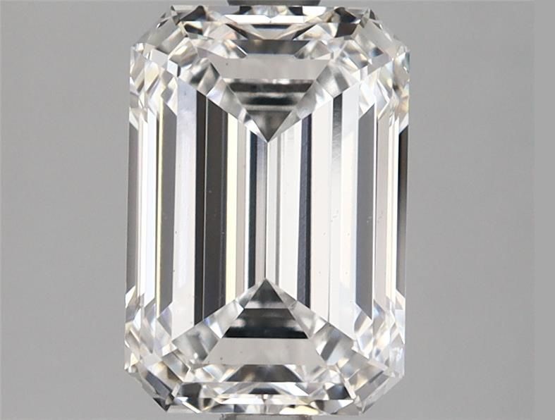 2.68 ct. emerald Lab Grown Diamond front image