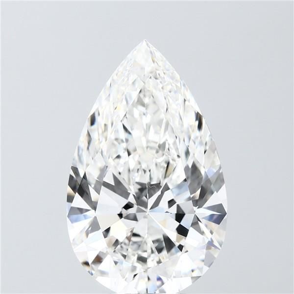 7.05 ct. pear Lab Grown Diamond front image