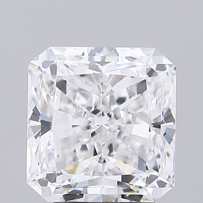 3.07 ct lab-grown Square radiant Diamond