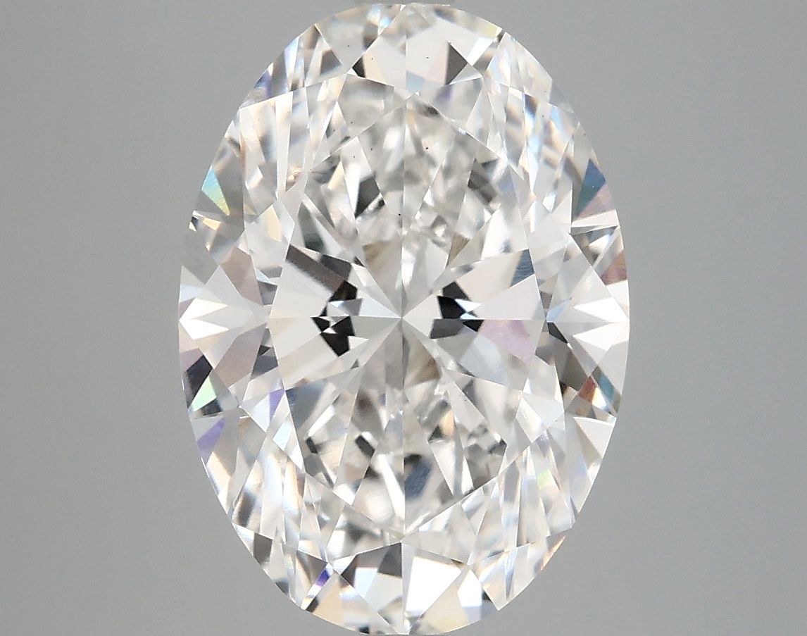 5.05 ct. oval Lab Grown Diamond front image