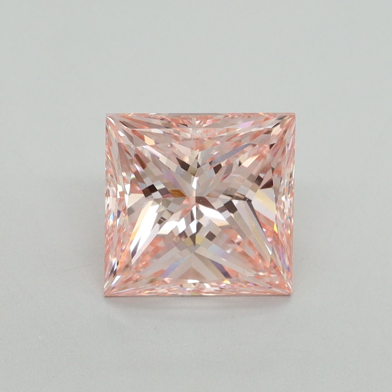 3.01 ct. princess Lab Grown Diamond front image