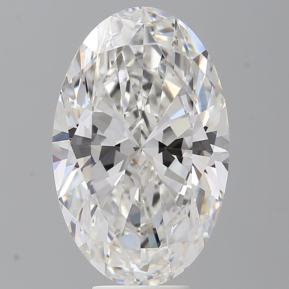 7.60 ct. oval Lab Grown Diamond front image