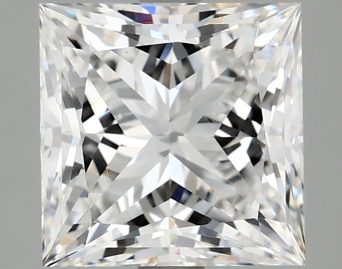 3.10 ct. princess Lab Grown Diamond front image