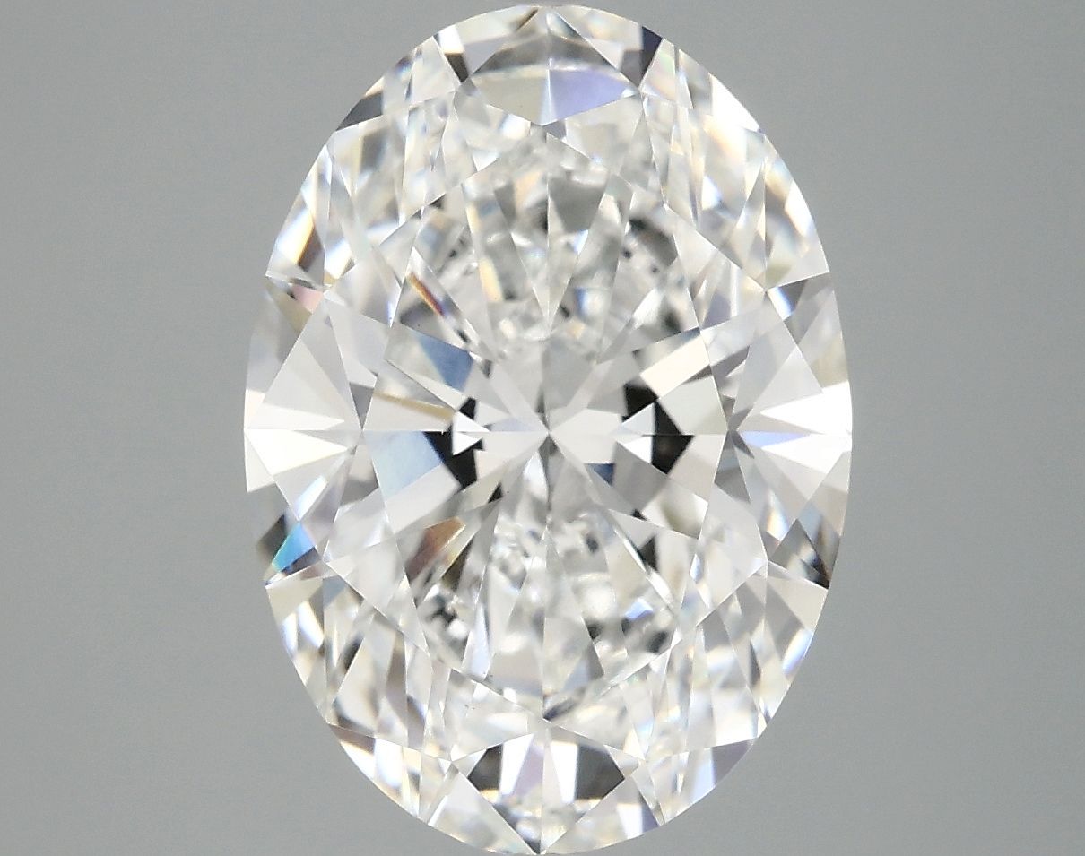 5.00 ct. oval Lab Grown Diamond front image