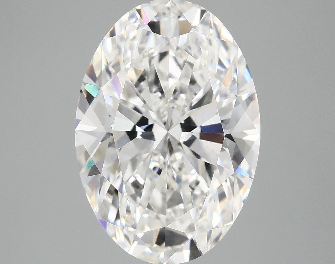 5.03 ct. oval Lab Grown Diamond front image