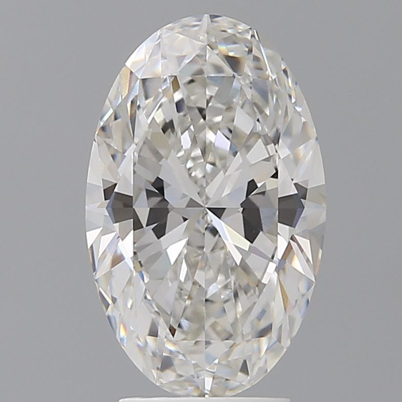 3.55 ct. oval Lab Grown Diamond front image