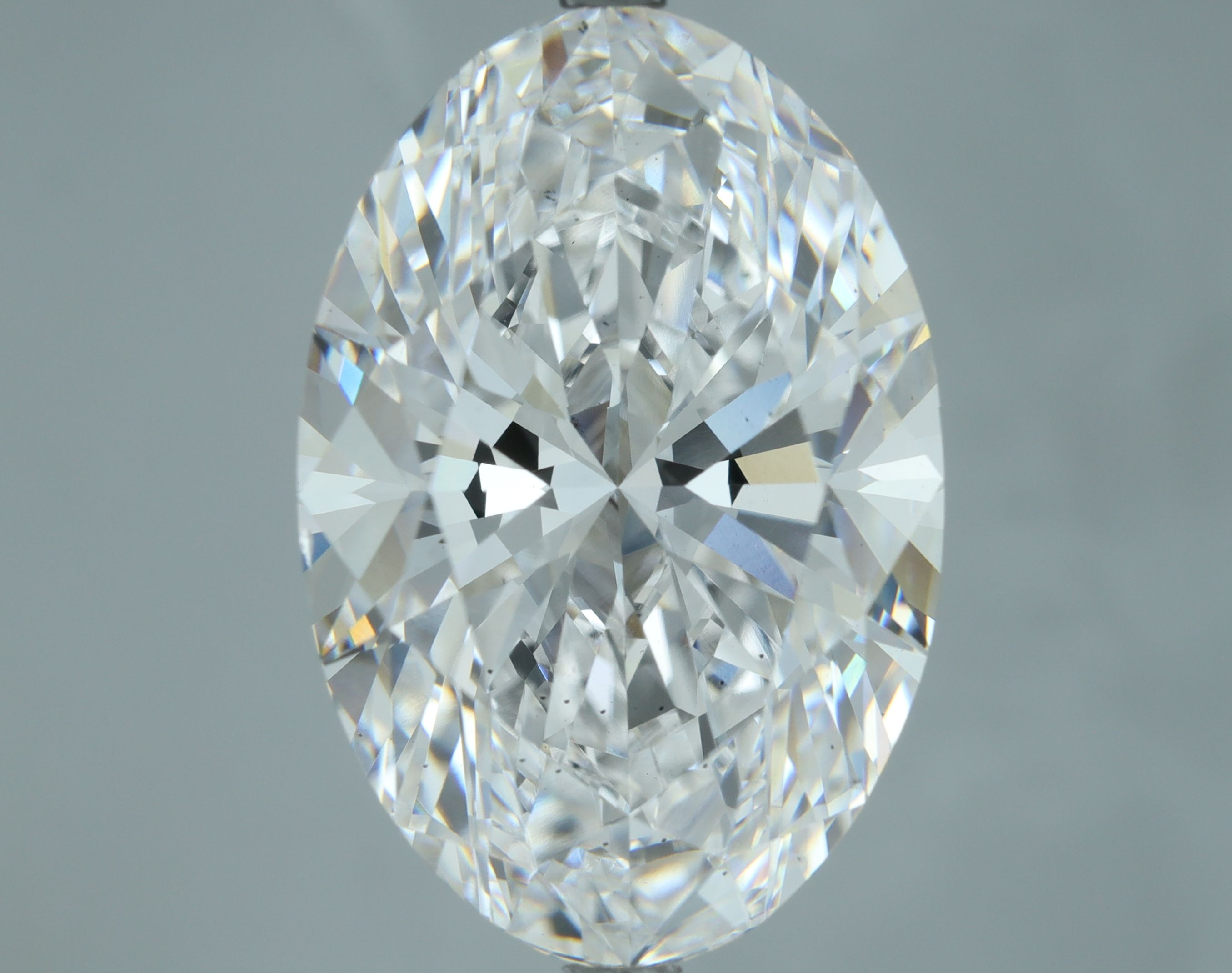 10.01 ct. oval Lab Grown Diamond front image