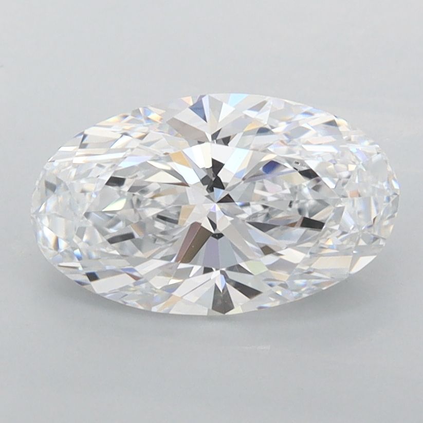 1.44 ct. oval Lab Grown Diamond front image